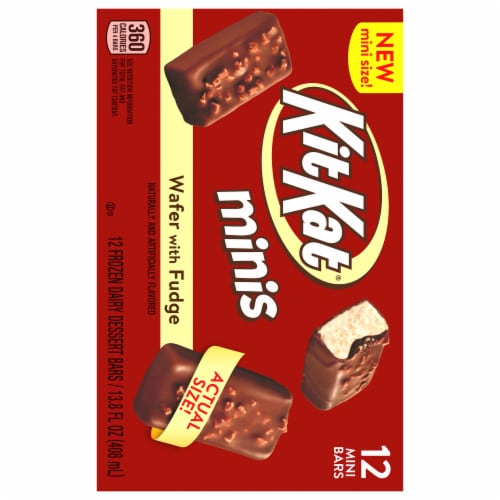 Kit Kat Minis Wafer with Fudge, 12 Count Perspective: bottom
