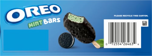 OREO® Mint Frozen Dessert Dairy Bars Perspective: bottom