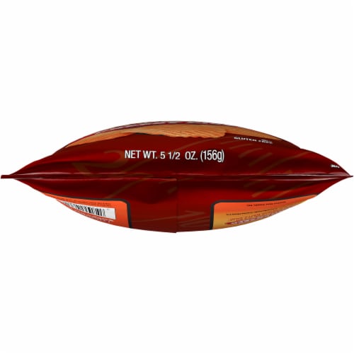 Herr's Gameday Cheesy Pizza Ripple Potato Chips Perspective: bottom