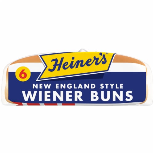 Heiner's® New England Split-Top White Hot Dog Buns Perspective: bottom