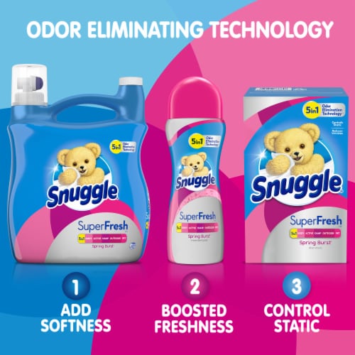 Snuggle® SuperFresh™ Spring Burst™ Scent In Wash Scent Booster Perspective: bottom