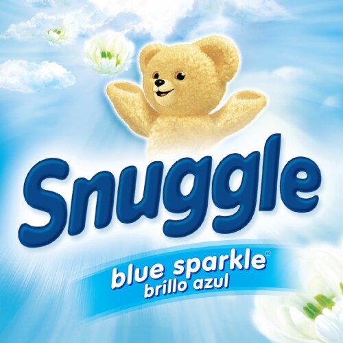 Snuggle Blue Sparkle Fabric Softener Perspective: bottom