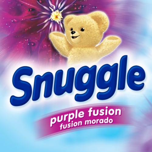 Snuggle Purple Fusion Fabric Softener Perspective: bottom