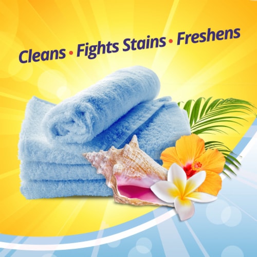 Sun Triple Clean Bahama Breeze Liquid Laundry Detergent Perspective: bottom
