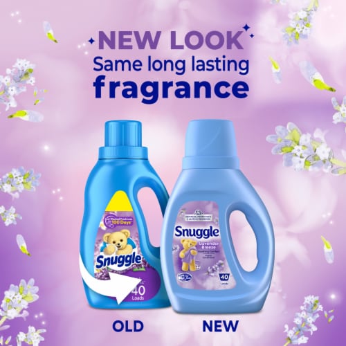 Snuggle® Soothing Comfort Lavender Breeze™ Liquid Fabric Softener Perspective: bottom
