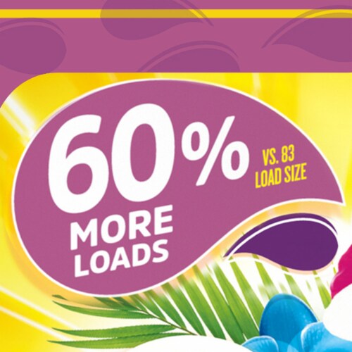 Sun Triple Clean Tropical Breeze Liquid Laundry Detergent Perspective: bottom