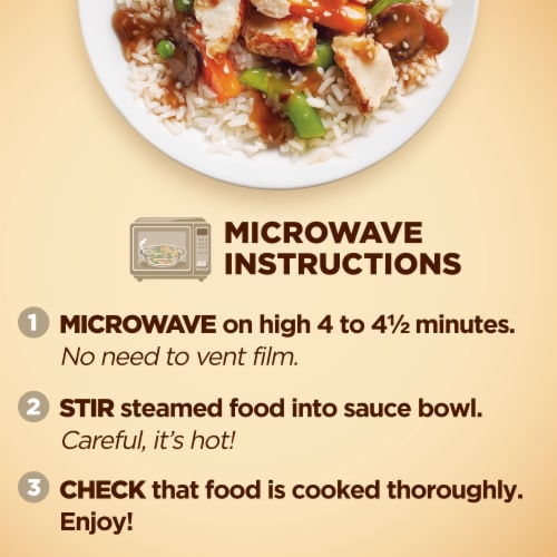 Healthy Choice® Cafe Steamers® Sweet Sesame Glazed Chicken Frozen Meal Perspective: bottom