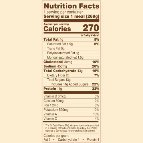 Healthy Choice Cafe Steamers Beef Teriyaki Frozen Meal Perspective: bottom
