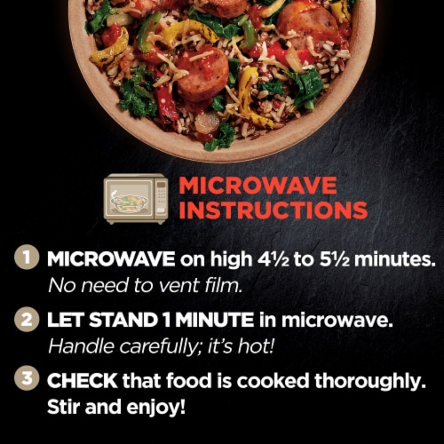 Healthy Choice Power Bowls Italian Chicken Sausage & Peppers Meal - 9.25 Ounce Frozen Meal Perspective: bottom