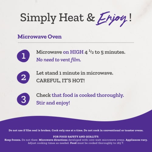 Purple Carrot Plant-Based Vegan Meatball Marinara Frozen Meal Perspective: bottom