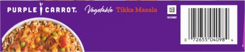Purple Carrot® Vegetable Tikka Masala Plant Based Meal Perspective: bottom
