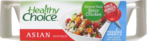 Healthy Choice Asian Inspired General Tso's Chicken Perspective: bottom