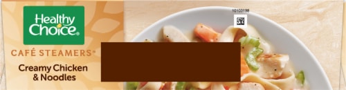 Healthy Choice Cafe Steamers Creamy Chicken & Noodles Perspective: bottom