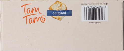 Manischewitz Tam Tams Original Snack Crackers Perspective: bottom