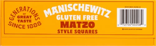Manischewitz Gluten Free Matzo Style Squares Perspective: bottom