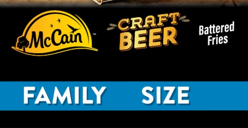McCain™ Family Size Craft Beer Battered Fries Perspective: bottom