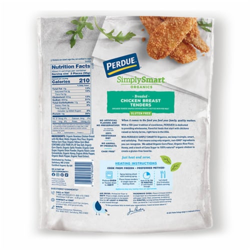 Perdue® Simply Smart® Organics Gluten-Free Chicken Tenders Perspective: bottom