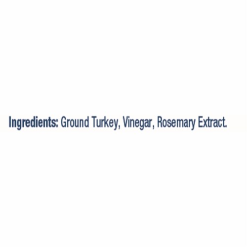 Perdue® No Antibiotics Ever Fresh 93% Lean Ground Turkey Perspective: bottom