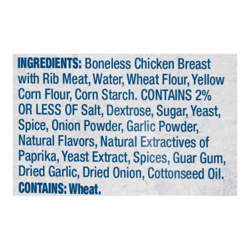PERDUE® Frozen Chicken Breast Patties Perspective: bottom