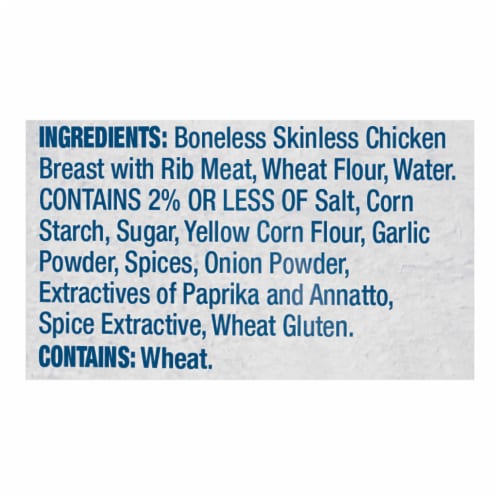 Perdue® Frozen Fully Cooked Breaded Popcorn Chicken Breast Chunks Perspective: bottom
