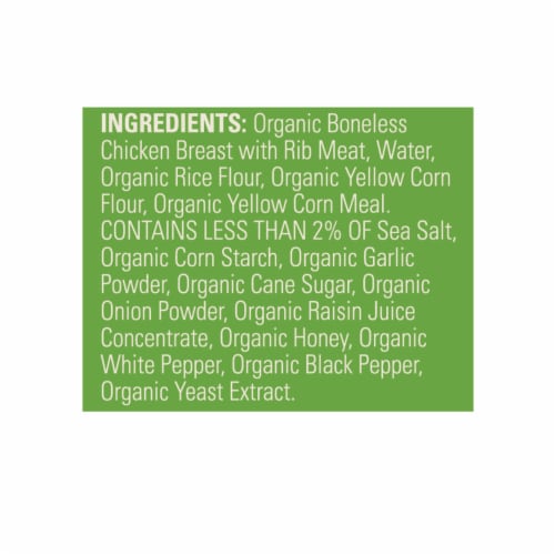 PERDUE® SIMPLY SMART® ORGANICS Gluten Free Breaded Chicken Breast Nuggets Perspective: bottom