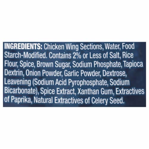 Perdue® Air Fryer Ready™ Frozen Fully Cooked Hot 'N Spicy Chicken Wings Perspective: bottom