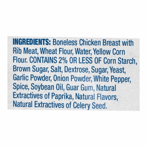 Perdue® Frozen Fully Cooked Panko Breaded Dino Shaped Chicken Breast Nuggets Perspective: bottom