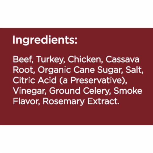 Full Moon® All Natural Human Grade Dog Treats, Essential Beef Jerky Tenders Perspective: bottom