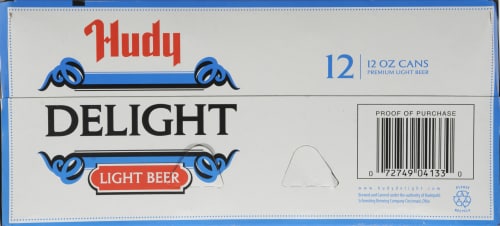 Hudy Delight Light Beer Perspective: bottom