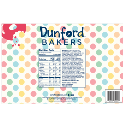 Dunford® Party Donuts Perspective: bottom