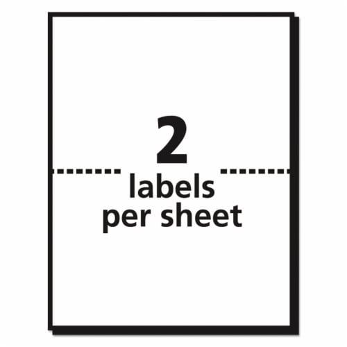 Avery™ Internet Shipping Labels - White Perspective: bottom