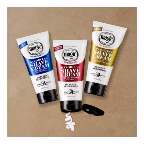 Softsheen-Carson Magic Shave Razorless Shave Cream for All Hair Types Perspective: bottom