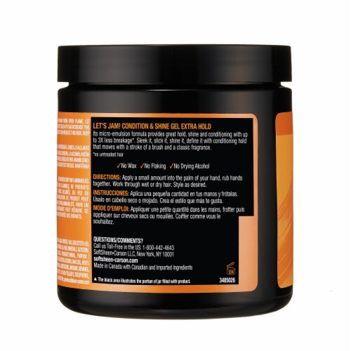 Let's Jam Shining and Conditioning Hair Gel Extra Hold Perspective: bottom