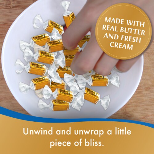 Werthers Original Chewy Caramel Candy Perspective: bottom