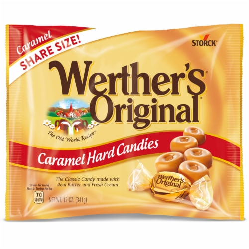 Werther's® Original® Caramel Hard Candies Perspective: bottom