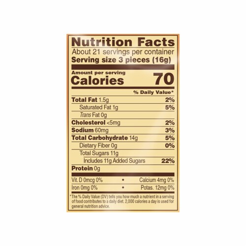 Werthers Original Hard Caramel Candy 12 oz Perspective: bottom