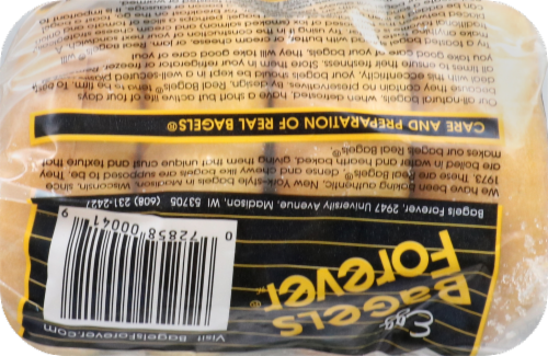Bagels Forever® Frozen Egg Bagels Perspective: bottom