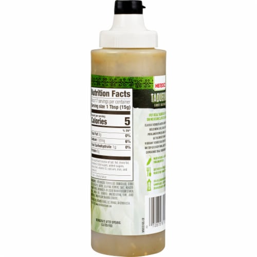 Herdez® Taqueria Original Verde Street Taco Sauce Perspective: bottom
