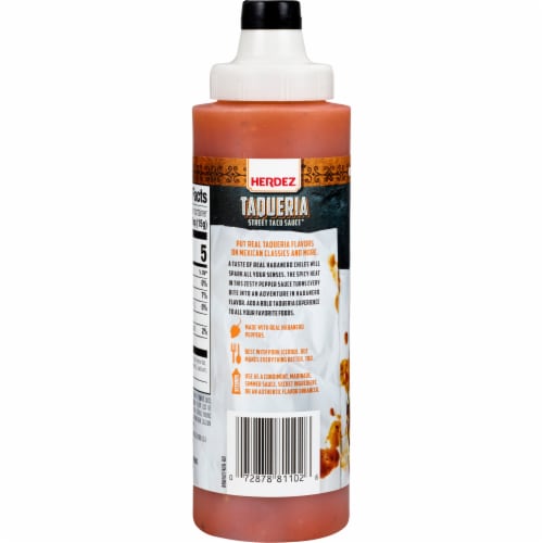 Herdes Taqueria Habanero Street Taco Sauce Perspective: bottom
