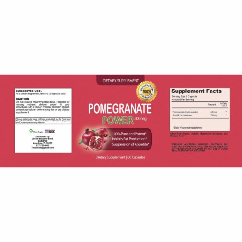 Urinary Tract Relief and Pomegranate Extract Combo Pack Perspective: bottom