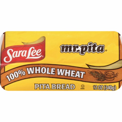 Sara Lee Mr. Pita Whole Wheat Pita Bread Perspective: bottom
