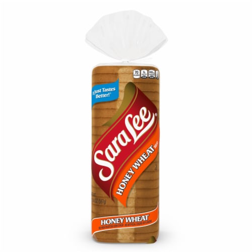 Sara Lee Honey Wheat Sandwich Bread Perspective: bottom