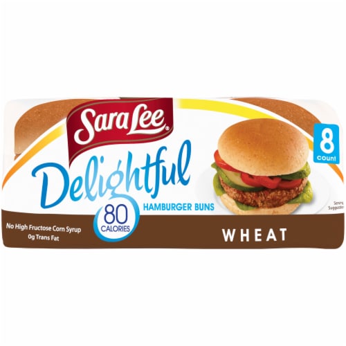 Sara Lee Delightful Wheat Hamburger Buns Perspective: bottom