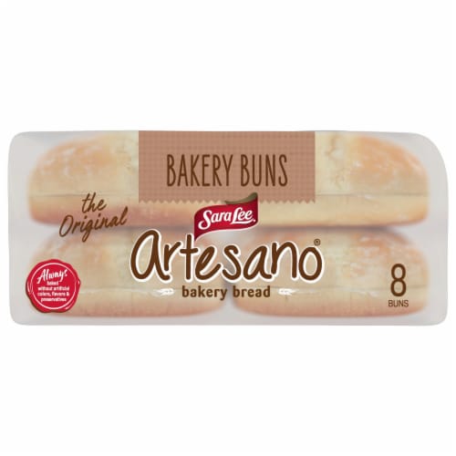 Sara Lee Artesano White Bakery Buns Perspective: bottom