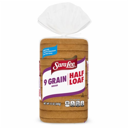 Sara Lee Half Loaf 9 Grain Bread Perspective: bottom