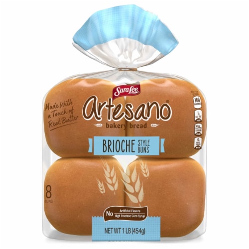 Sara Lee Artesano Brioche Buns Perspective: bottom