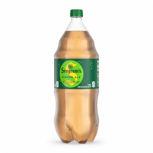 Seagram'S® Ginger Ale Caffeine Free Soda Bottle Perspective: bottom
