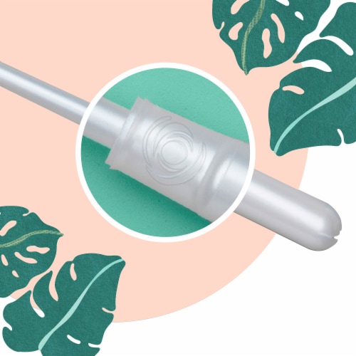 L. Organic Cotton Multipack Light + Regular Tampons Perspective: bottom