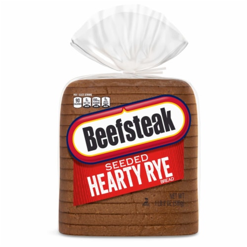 Beefsteak Seedless Hearty Rye Bread Perspective: bottom