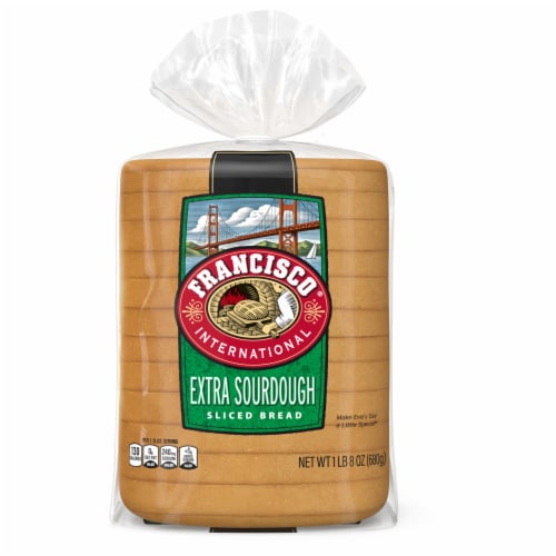 Francisco International Extra Sourdough Sliced Bread Perspective: bottom